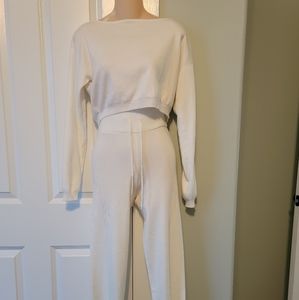 White forever 21 tracksuit